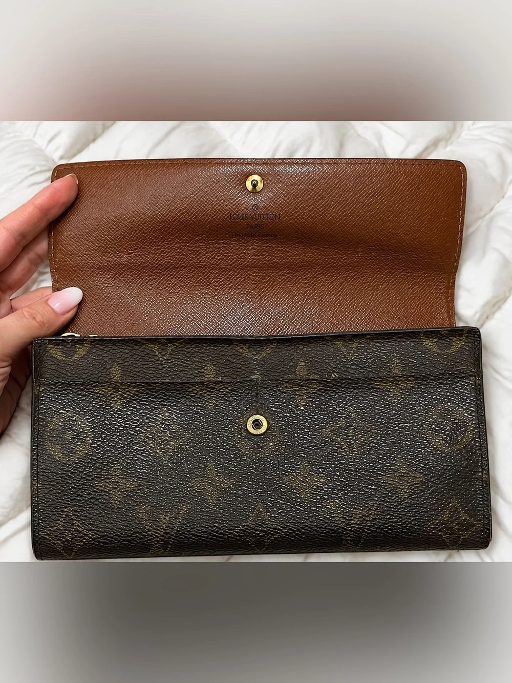 Authentic Vintage Louis Vuitton Sarah Wallet